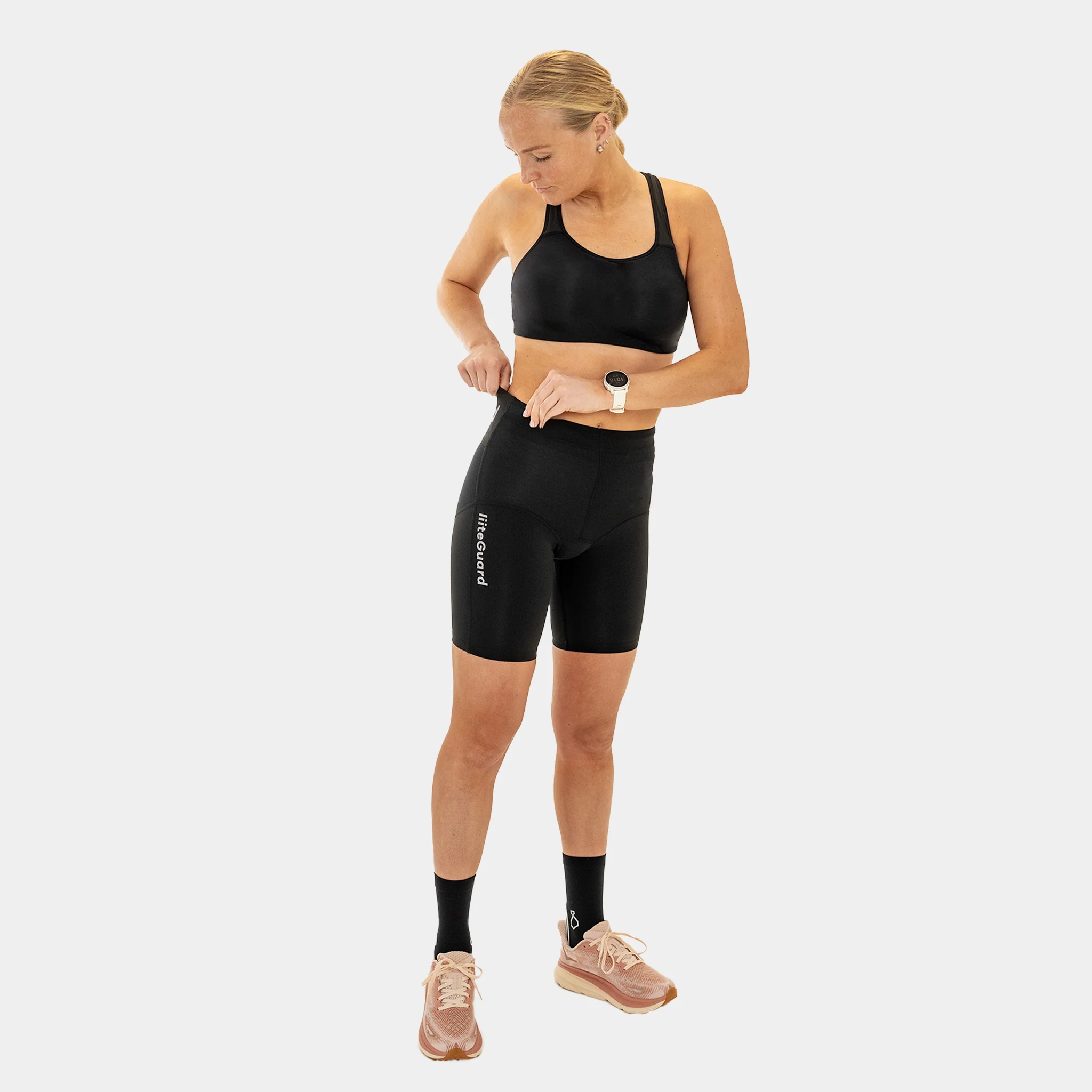 GLU-TECH INNER TIGHTS (WOMEN) - BLACK - Image 4