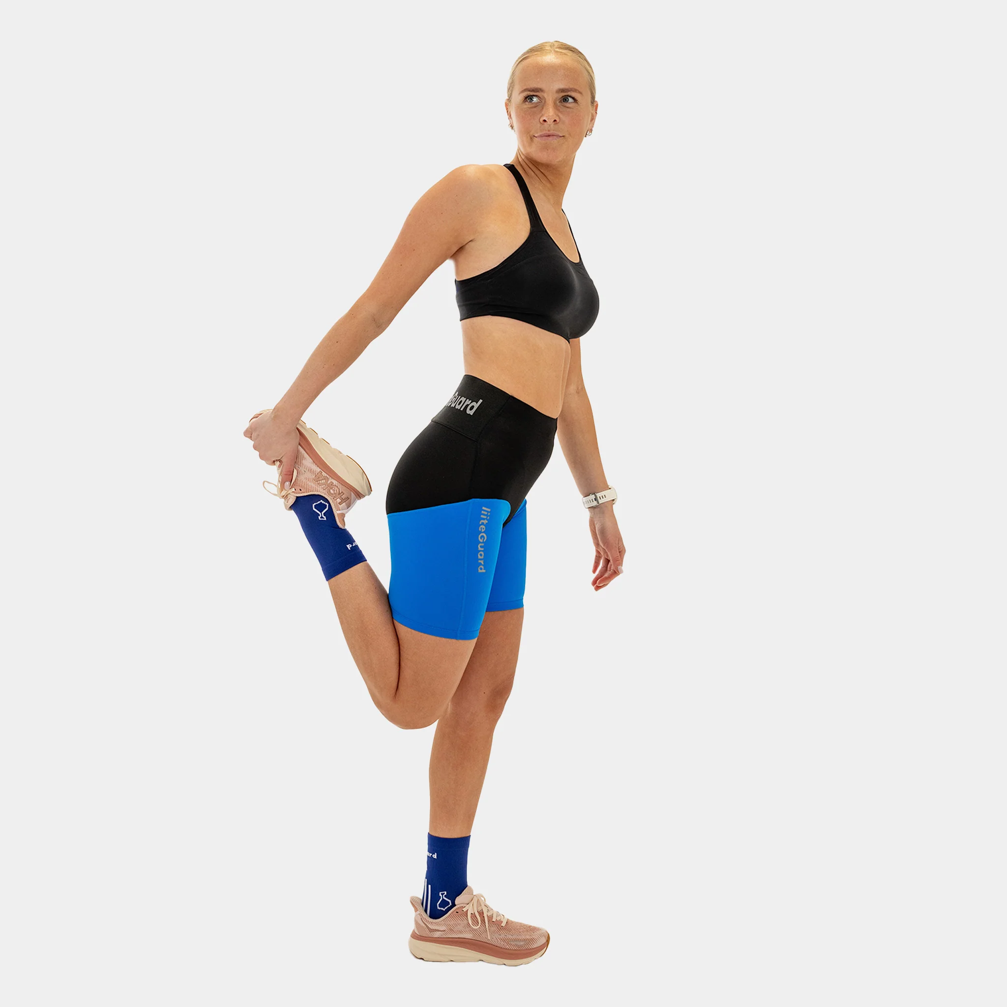 GLU-TECH INNER TIGHTS (WOMEN) - BLUE - Image 3