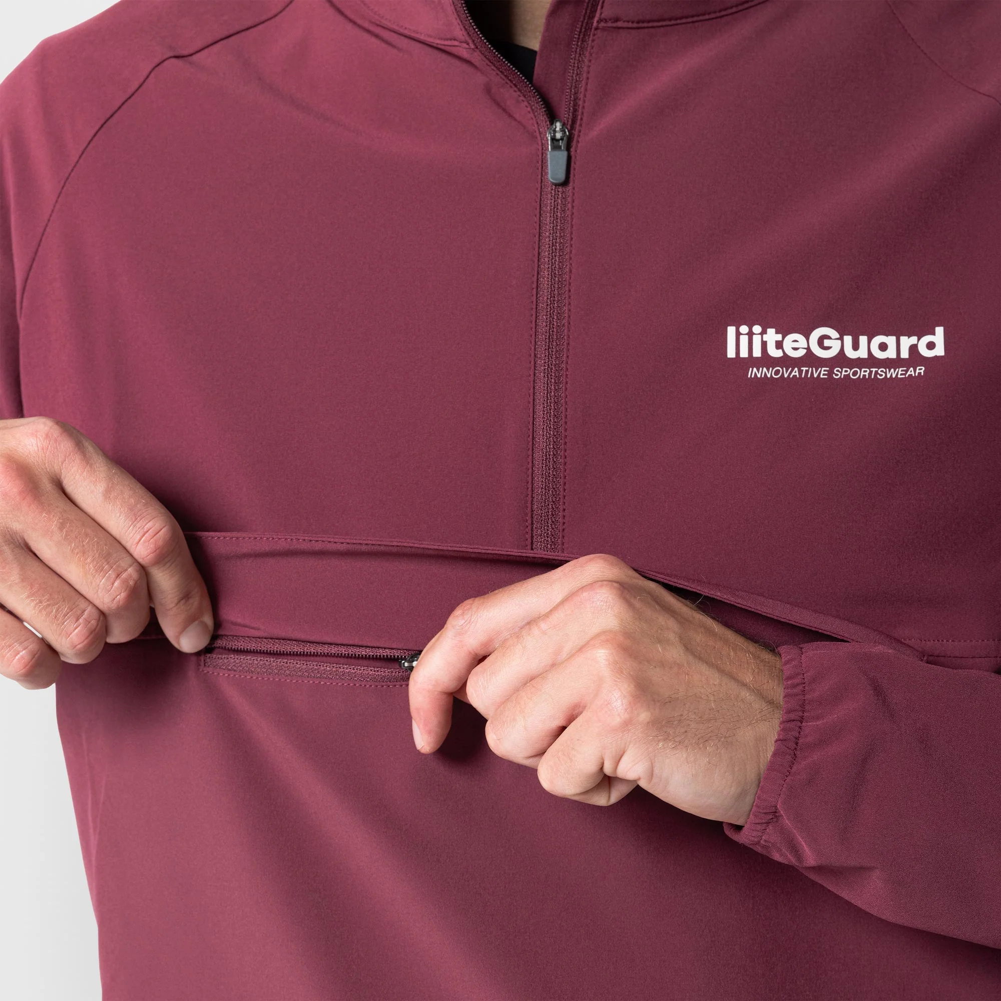 RE-LIITE ANORAK (UNISEX) - Bordeaux - Image 3