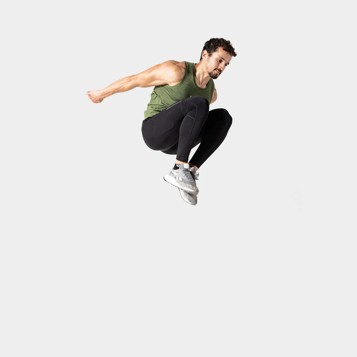 RE-LIITE SINGLET (MEN) - GREEN - Image 3